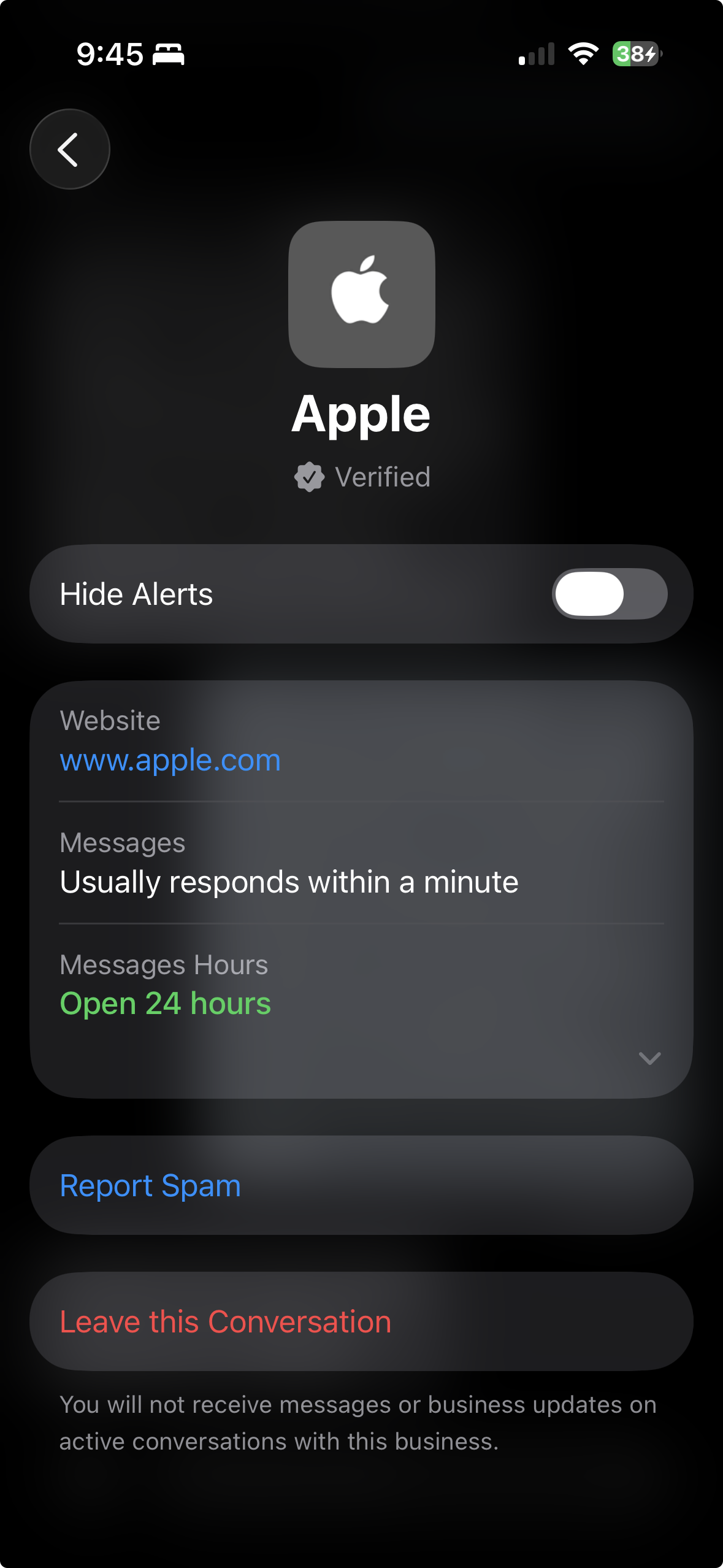 iMessage Apple